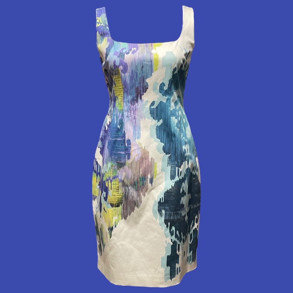 Elie Tahari Abstract Gorgeous Dress! NWT